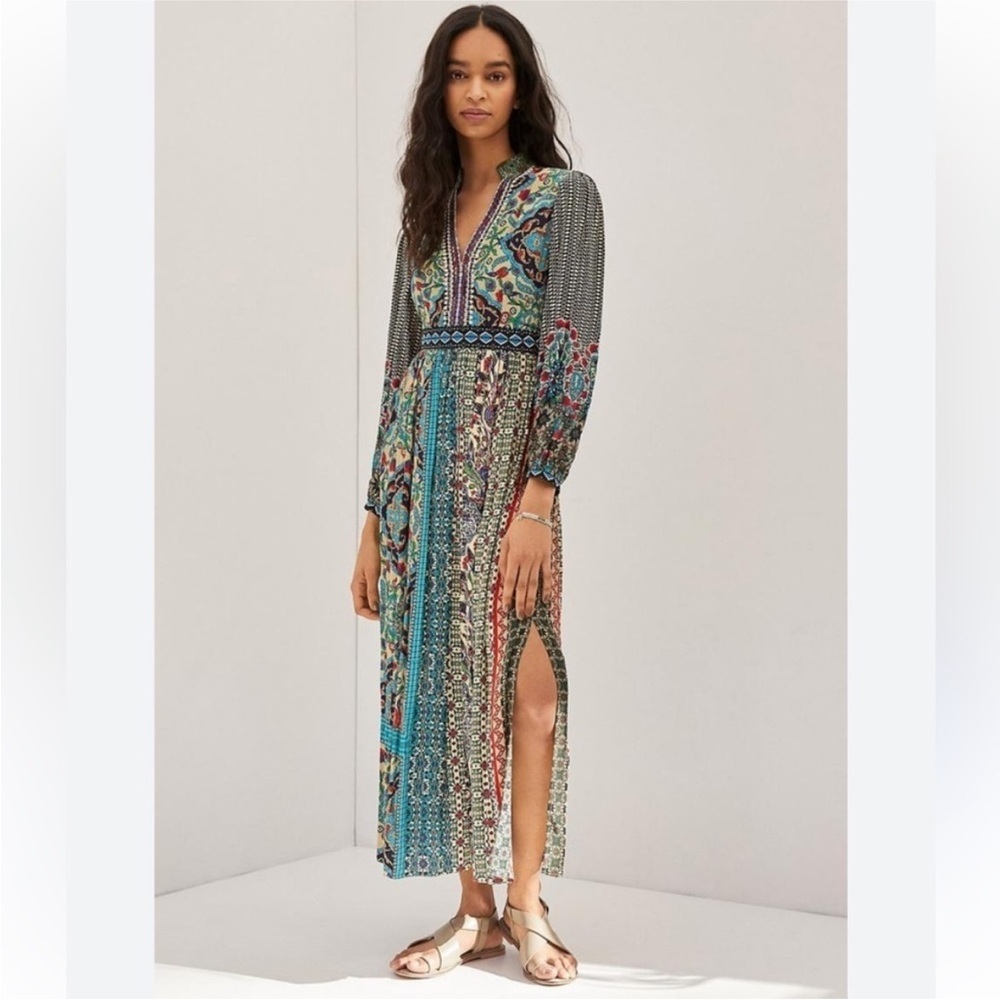 Bhanuni by Jyoti Patterned Maxi Dress (Anthropologie)
